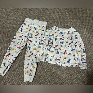 Toddle clothing lot; pajamas and long sleeve shirts